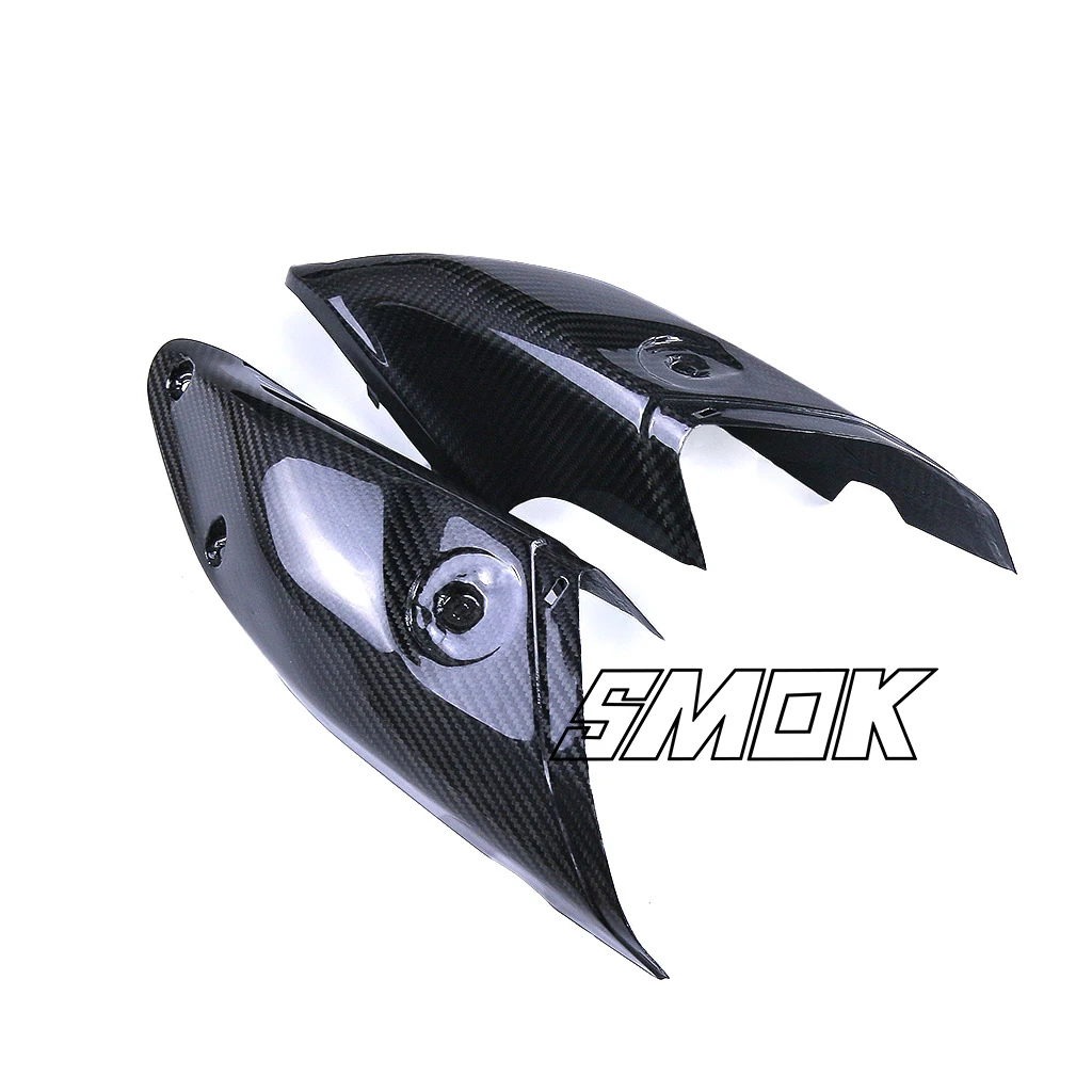 Боковые панели бака из углеродного волокна обтекатель отделка обложка для Yamaha MT10