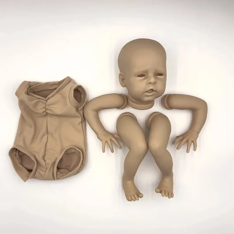 Новое поступление 19-дюймовая незаконченная неокрашенная кукла реборн Levi Fresh Color