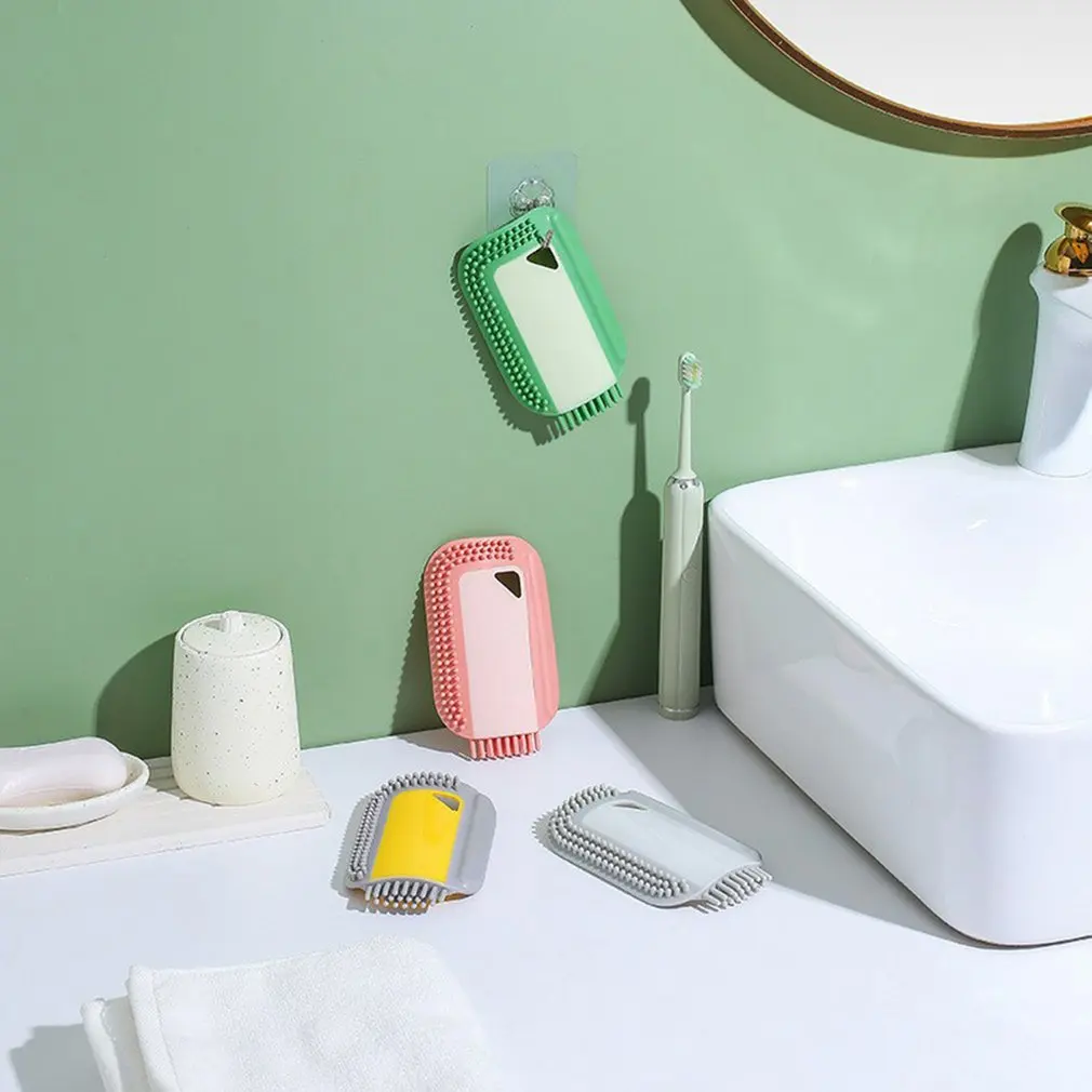 

НОВАЯ щетка для очистки столешницы раковины в ванной комнате, салфетка для детской высококачественной силиконовой подвесной зеркальный оч...