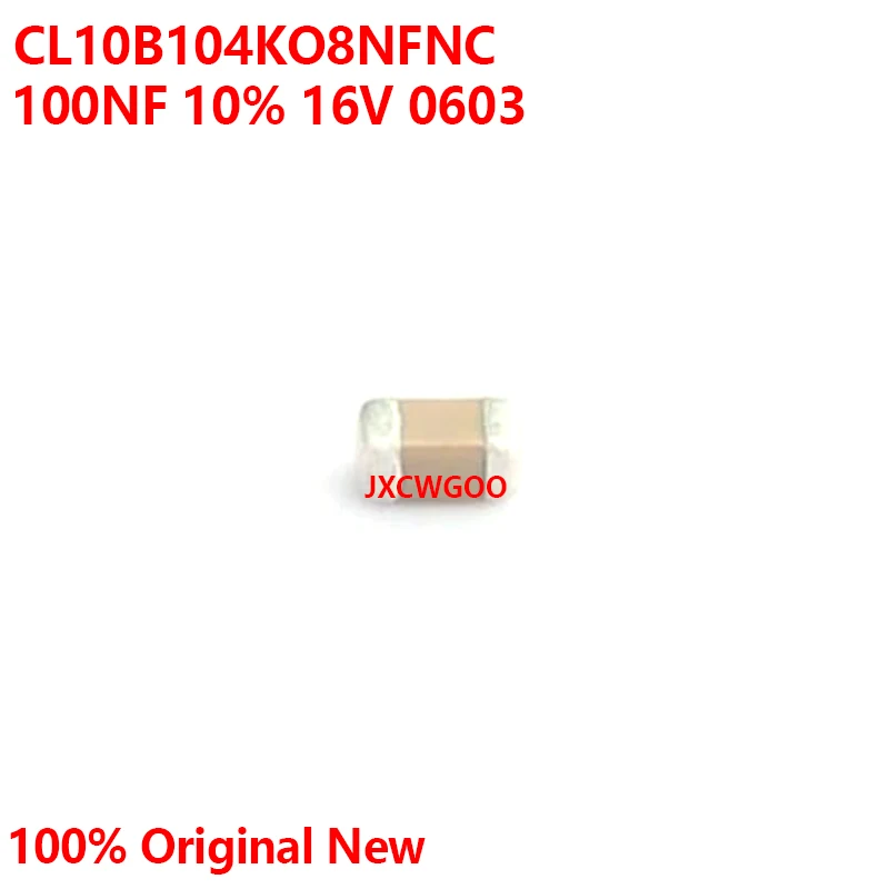 

100 шт. 100nF 10% 16V CL10B104KO8NFNC 0603 X7R оригинальный новый