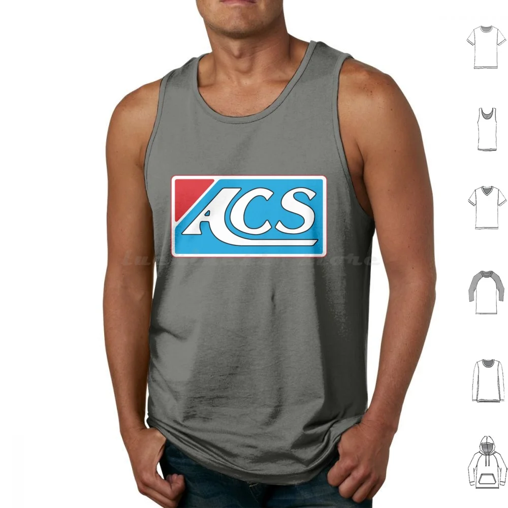Acs Bmx 1987 Tank Tops Vest Sleeveless Bike Gt Bicycle Haro Rad Hutch Freestyle Kuwahara Racing Skyway Torker