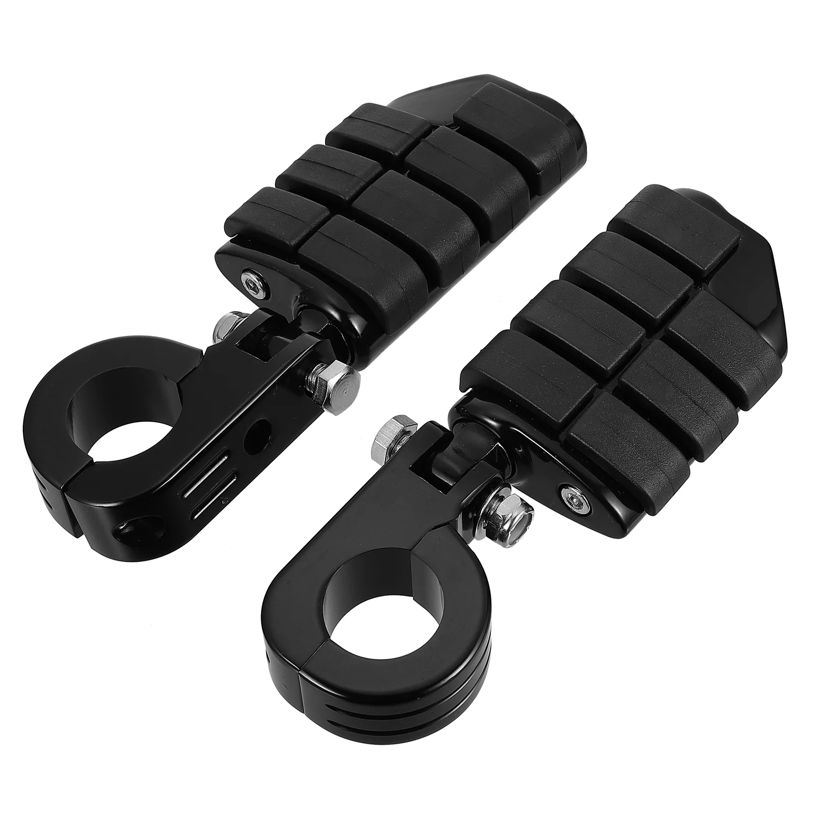 

1 Pair Mortorbike Footpegs Rubber Foot Pegs Practical Footrest Foot Rests
