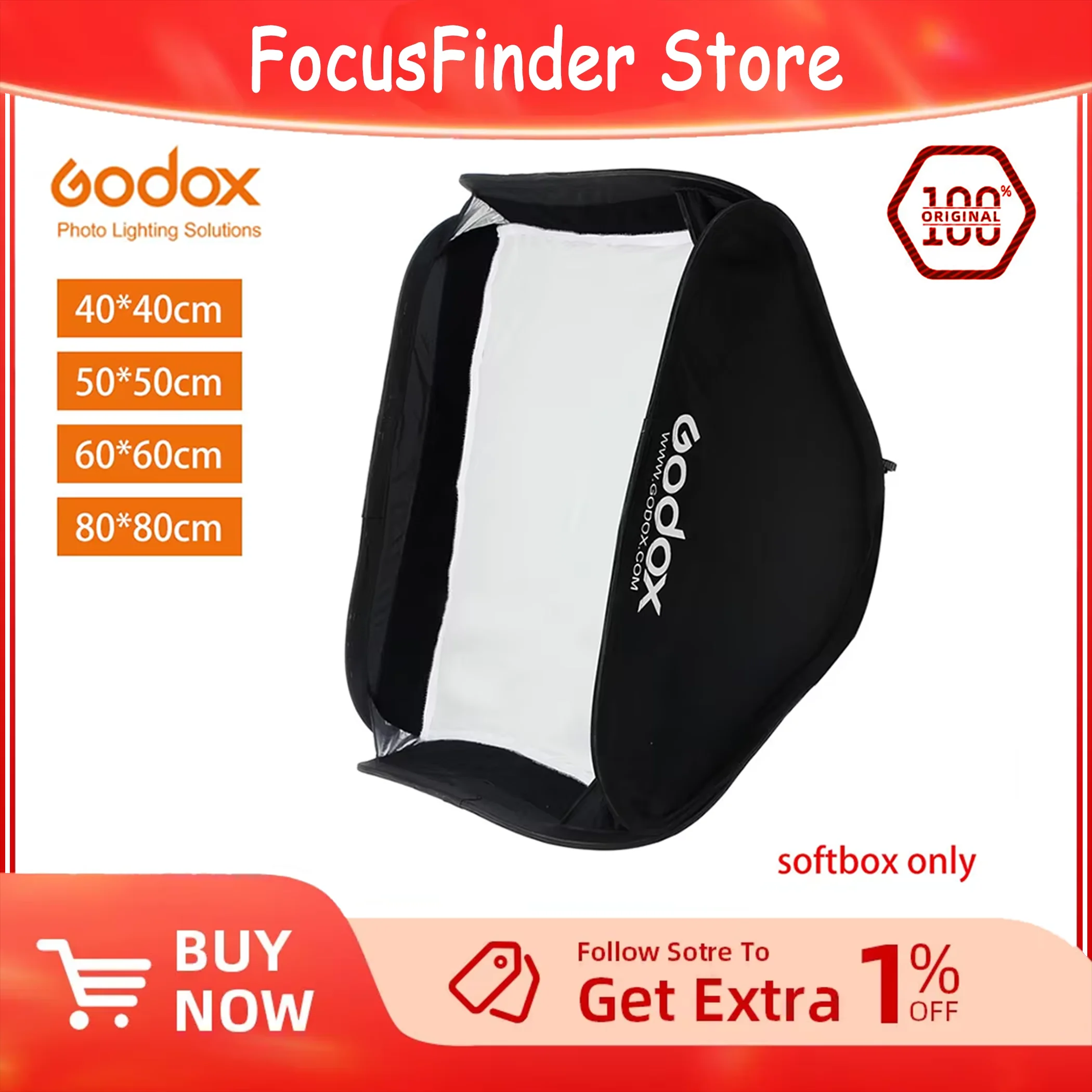 GODOX kit softbox type S pour flash cobra | Rakuten