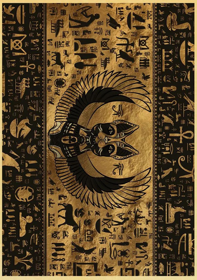 

Плакат Bastet, ретро стиль, snapseed