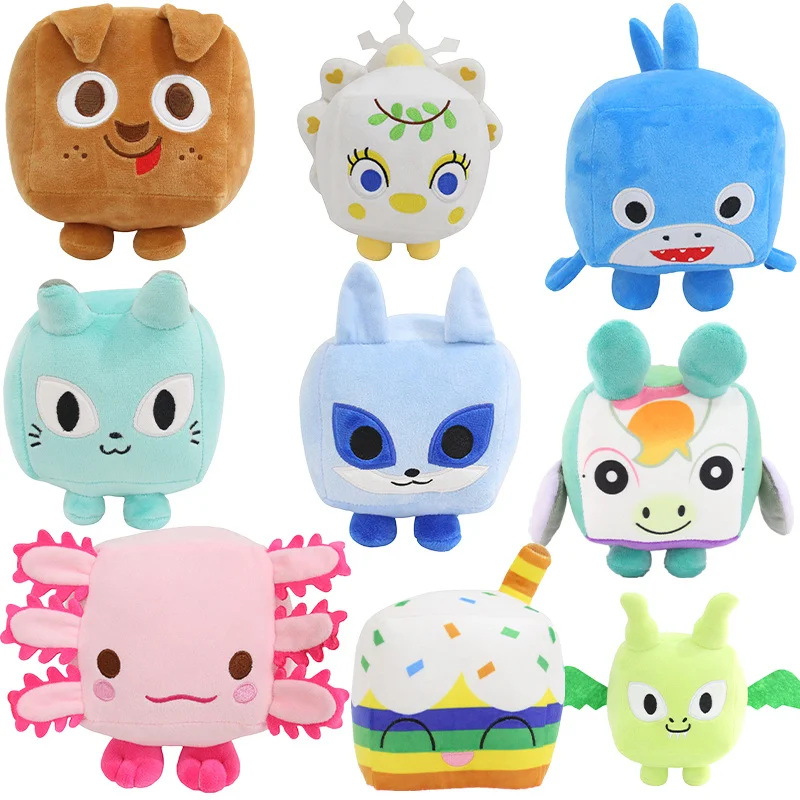 

Pet Simulator X Cat Plushies big games cat plush New Big Games Cat Plush Toys Cute Blue Cat Doll Plushie Axolotl Plush Toy Gift