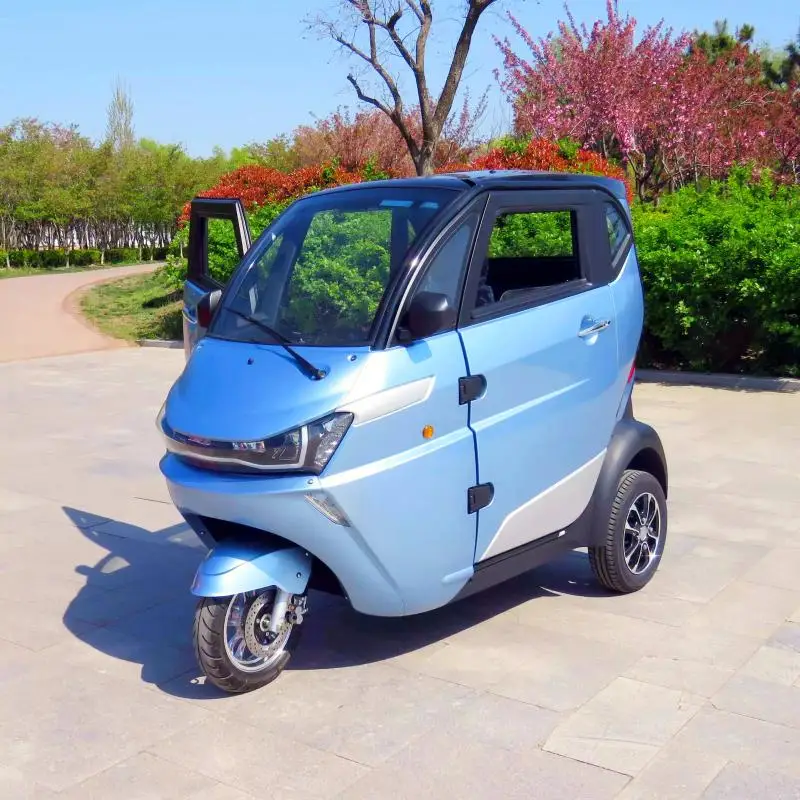 Hot Sale Electric Tricycles New Cheap 2 Seats Doors Fully Enclosed Adult Scooter Three Wheel Car ev |