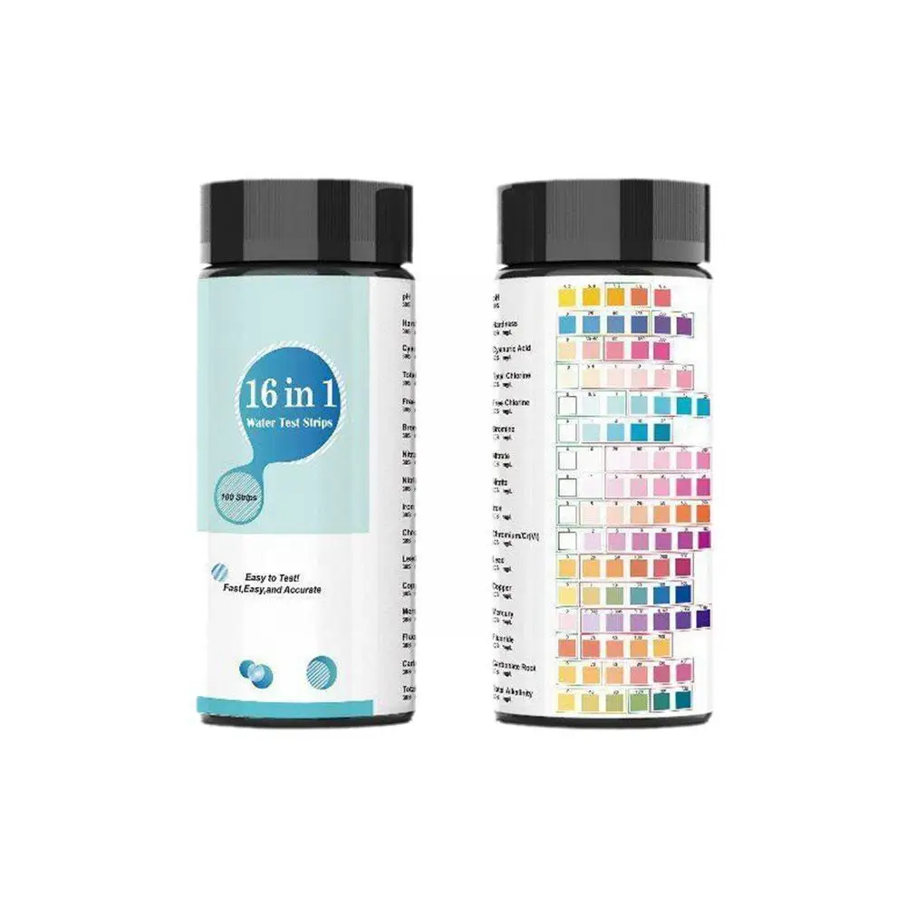 

16 In 1 Drinking Water Test Kit Ph Hardness Test Strips Chlorine Iron Nitrite Lab Testing For Drinking Water Aquariu Z0u5