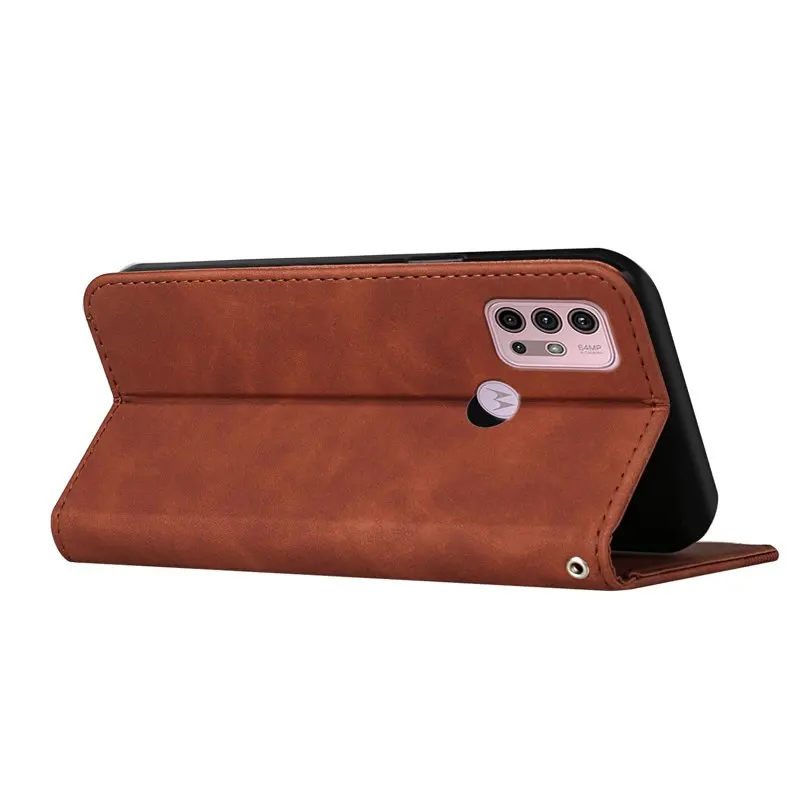 Phone Case for Moto G Power 2022 (6.5 inch), Classic PU  Wallet Flip Fold Protective Cover with Card Holder and Magnetic Closure