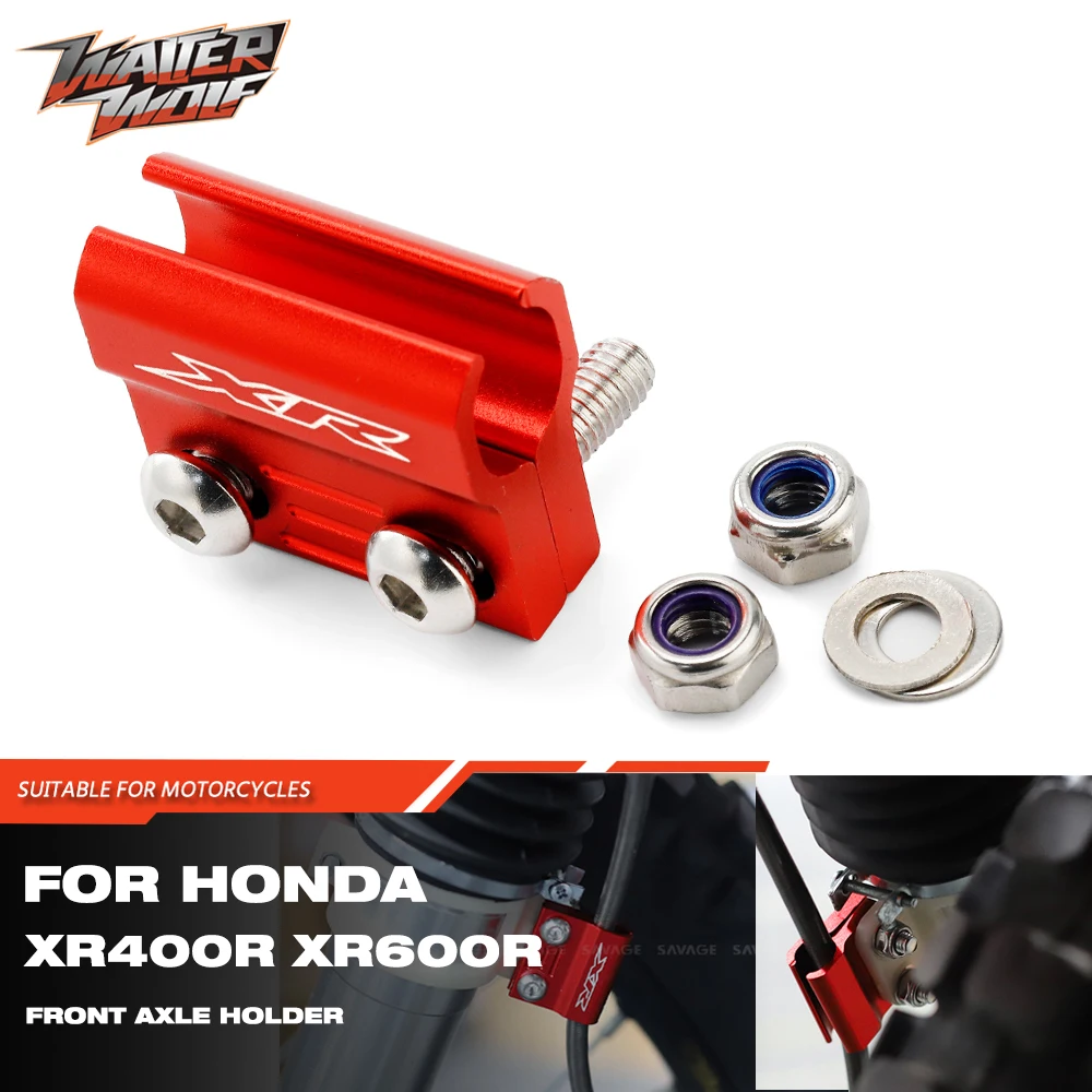 

Front Brake Hose Clamp For HONDA XR 250 400 Motard 250R XR650R XR650L XR250R XR400R XR600R Motorcycle Accessories Holder Guide