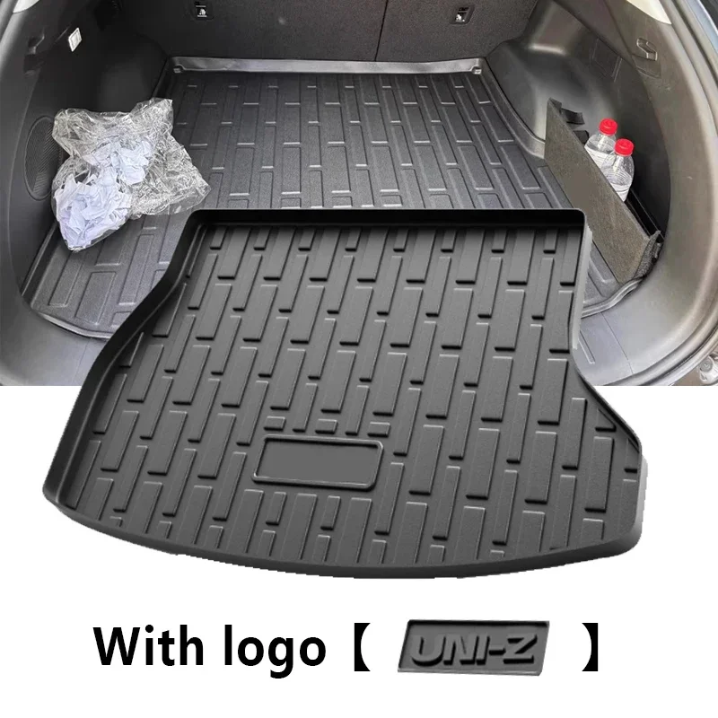 

Коврик в багажник автомобиля для Changan UNI-Z 2024 2025, водонепроницаемый антигрязный материал TPE, резиновые накладки, противоскользящий ковер, автоаксессуары