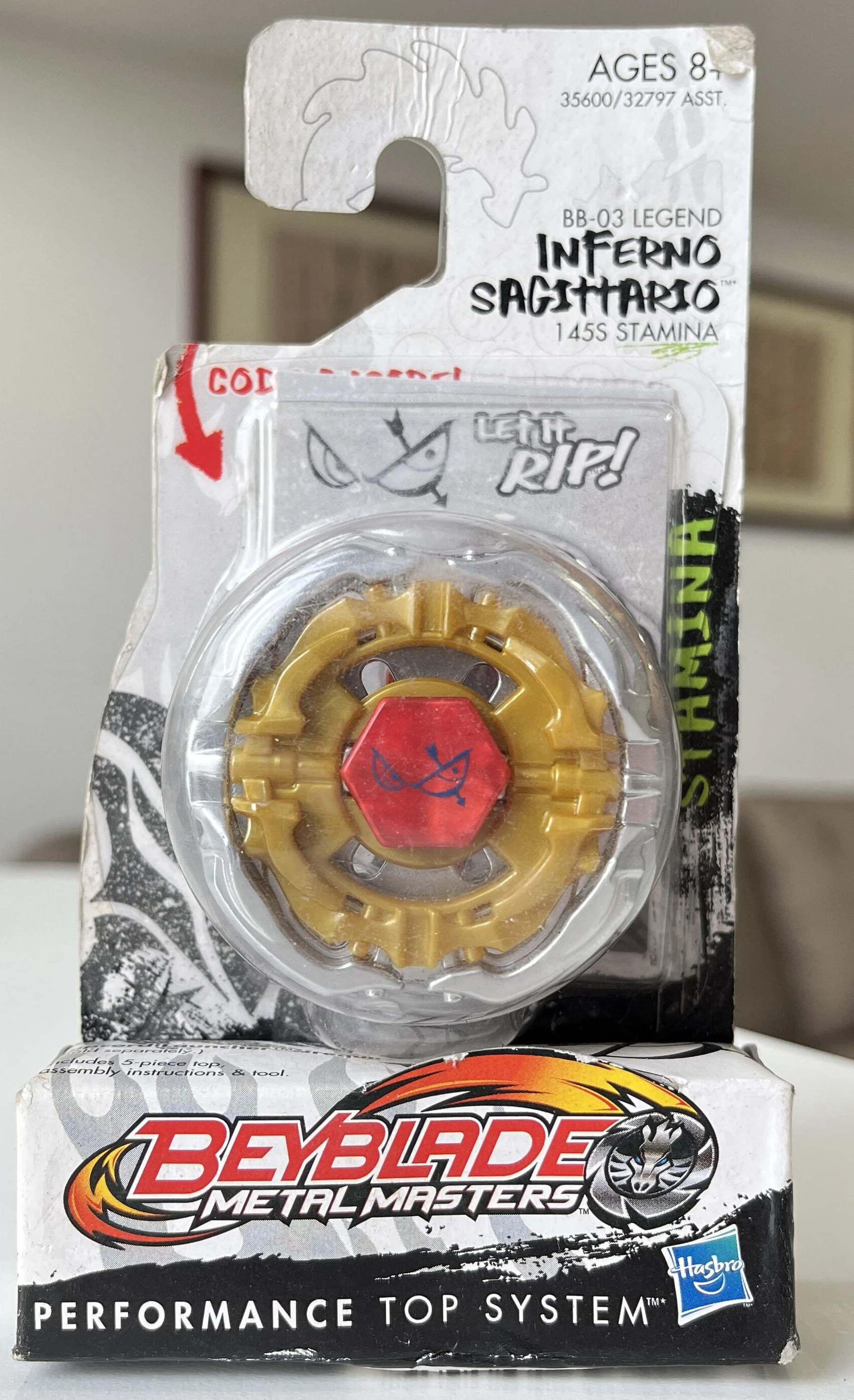 

BEYBLADE HASBRO Инферно SAGITTARIO BB-03-145S