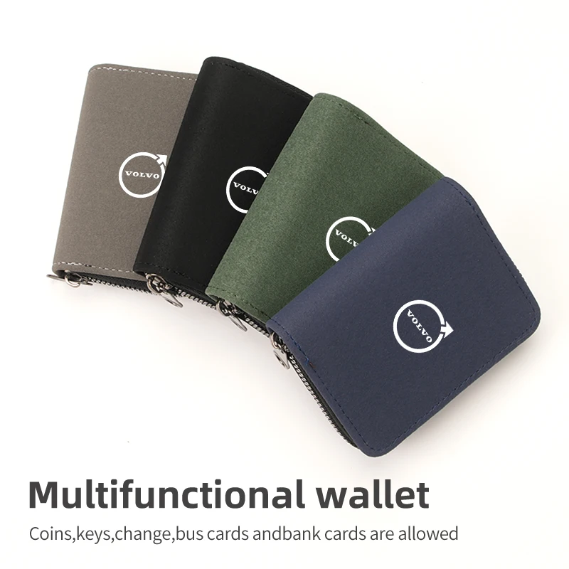 Мужской кошелек для автомобильных ключей Женский монет сумка хранения лицензии