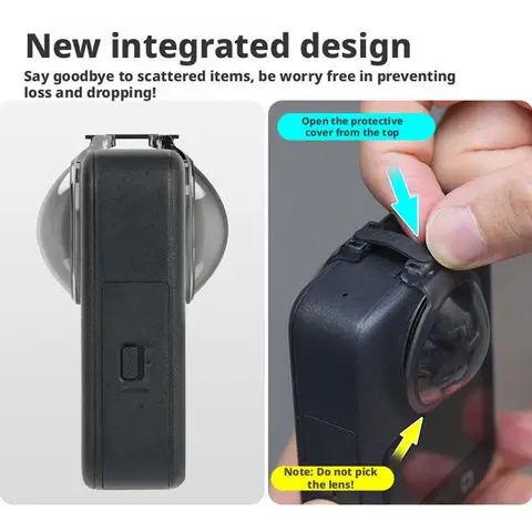 Защитная крышка объектива OSMO 360 прозрачная/серая