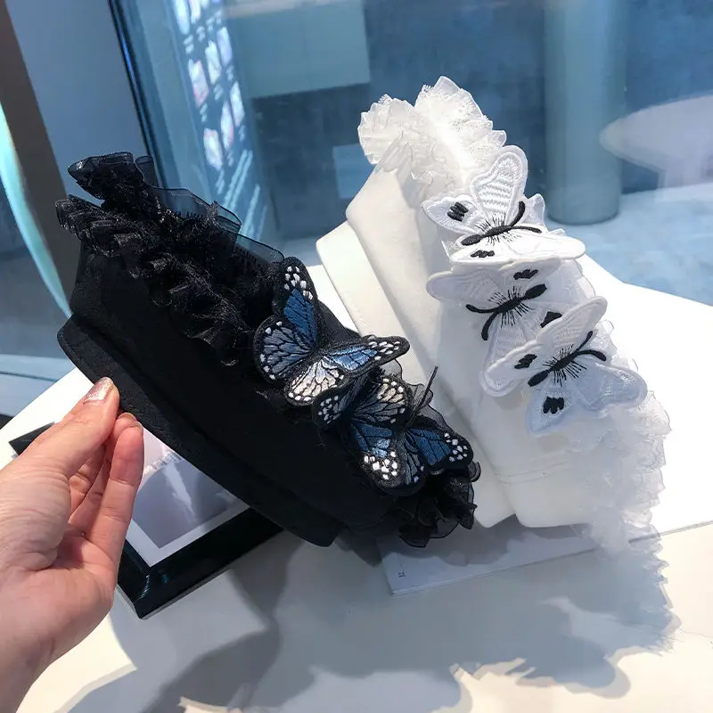 Женская винтажная шляпа в стиле Харадзюку черная бабочка ретро | Аксессуары для