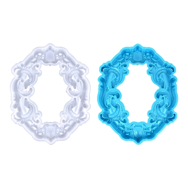 

Customizable European Pattern Silicone Mold for Creating Unique Photo Frames Drop Shipping