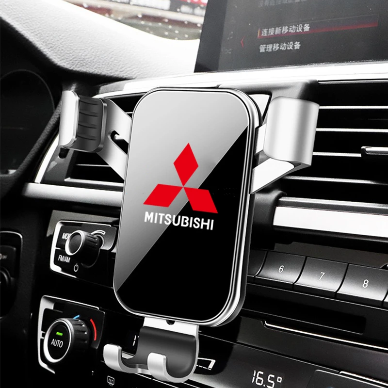 

Gravity Auto Phone Holder Car Air Vent Clip Mount Mobile Phone Holder For Mitsubishi lancer asx outlander pajero l200 galant