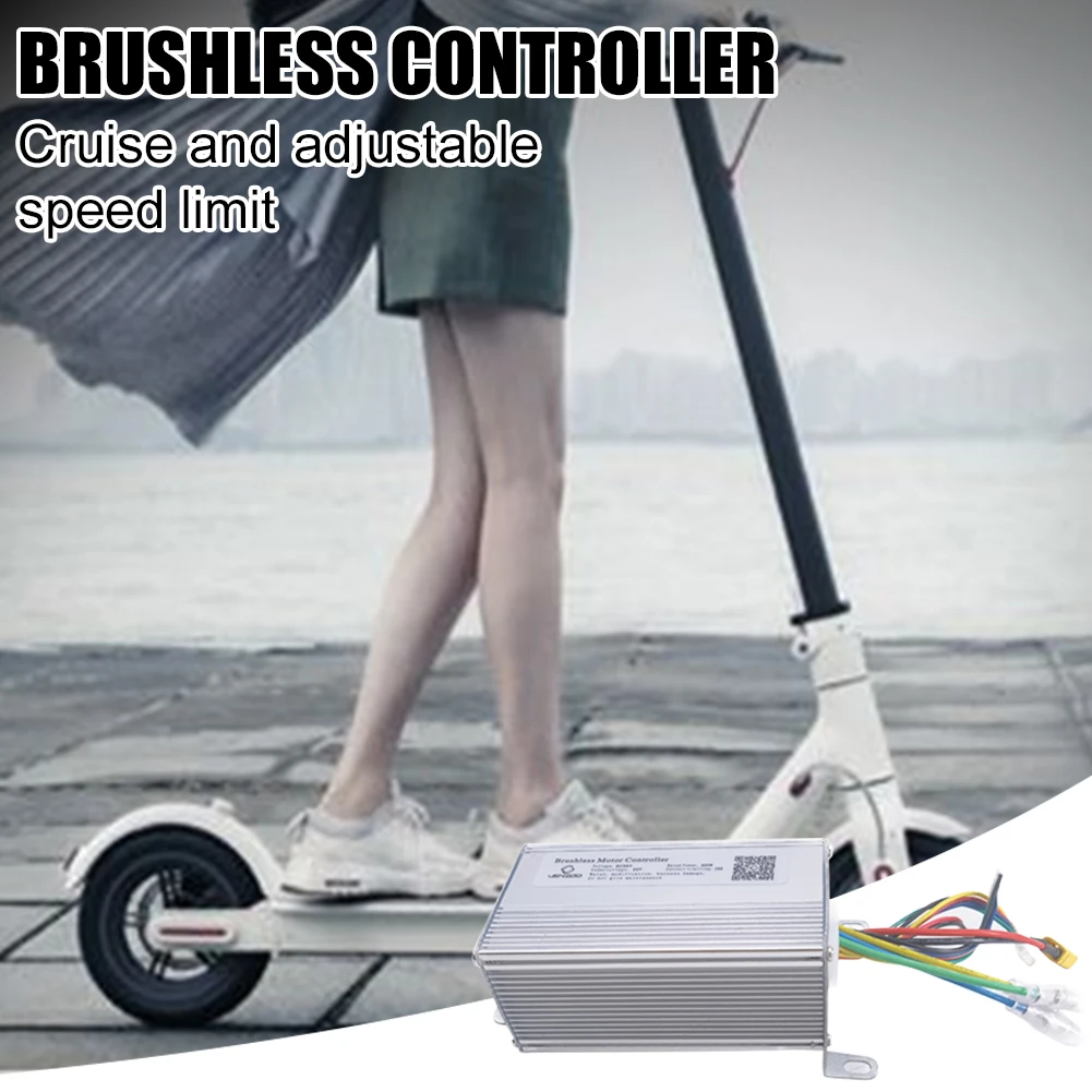 

Controller 36V 350W Electric Scooter Brushless 27km/h Max Speed Supports Speed Limiting Cruise for Xiaomi M365 Scooter