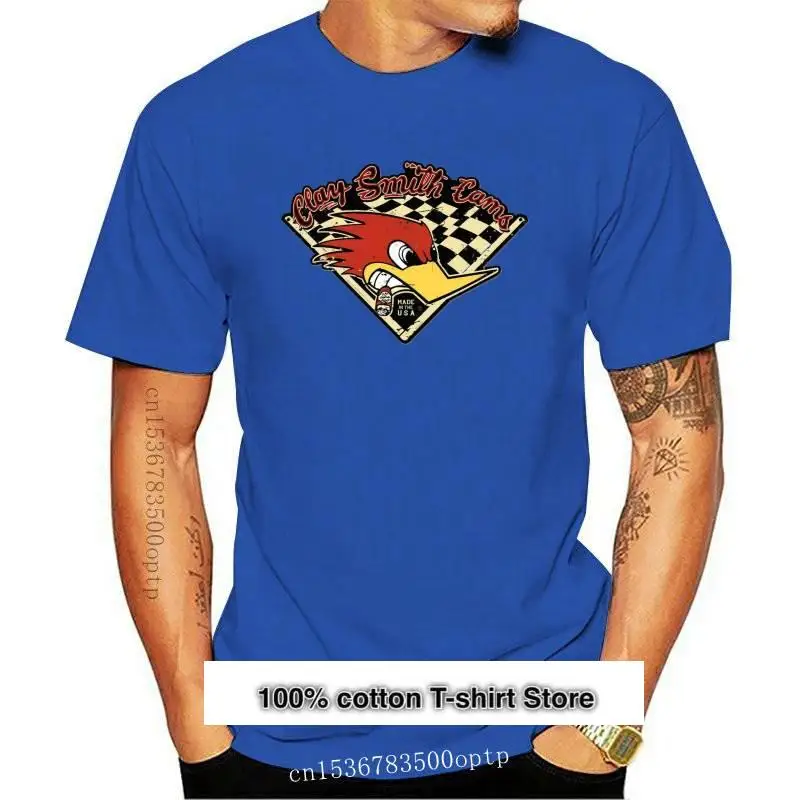 

Camiseta NHRA HOT ROD para hombre, ropa de arcilla SMITH, nueva
