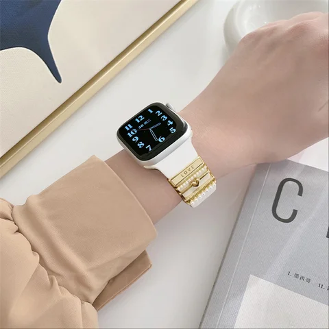 Украшение для ремешка Apple Watch I LOVE LUO
