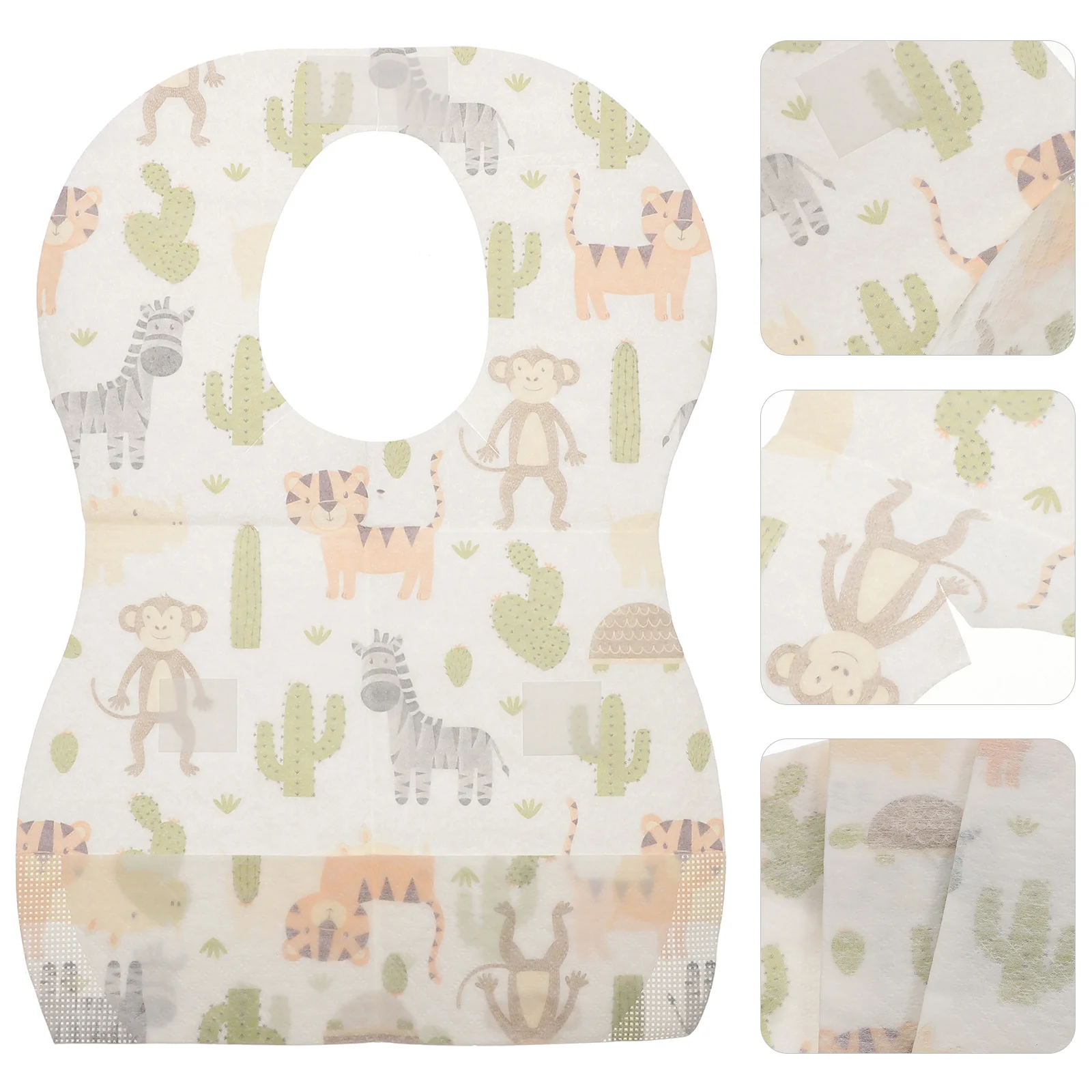 

Baby Bibs Bandana Teething Feeding Toddler Collar Newborn Registry Gift Unisex Disposable Soft Drool Waterproof Shower