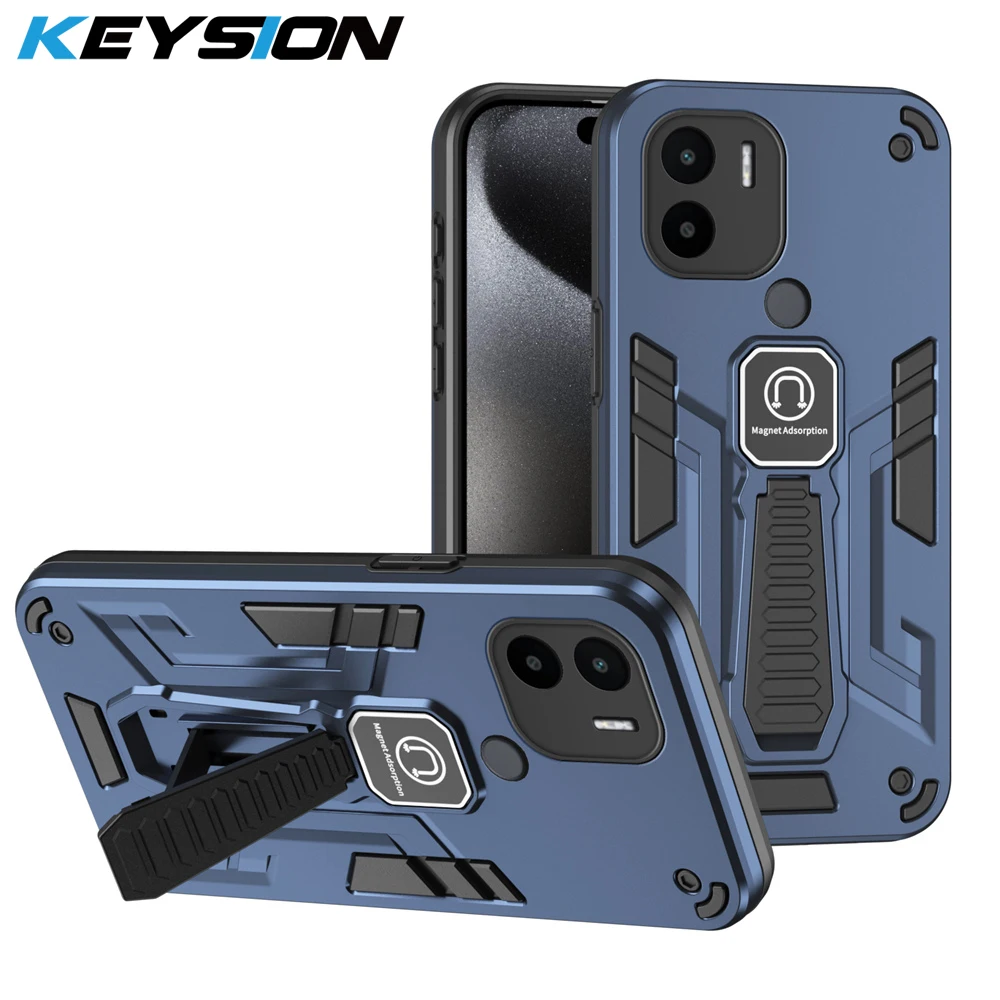 Ударопрочный армированный чехол KEYSION для Redmi A1 + A2 Plus мягкий силиконовый