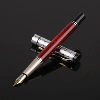 metal fountain pen high quality ink pens school business supplies for student gift office supply customized logo name
