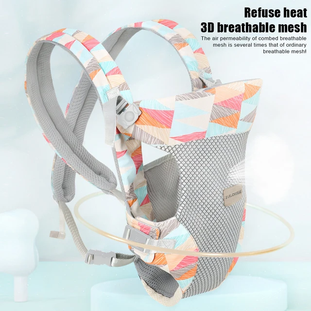 Infant Baby Holder Carrier Bag 360 Ergonomic Breathable for Daddy Saddle Mother Kids Cool Carriage Hands Free Newborns Products 4