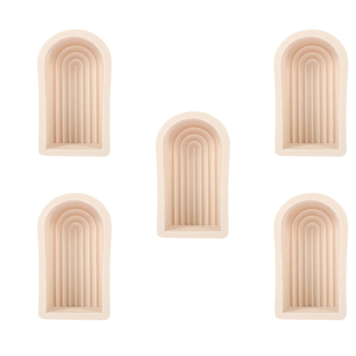 

Mold Rainbow Silicone Molds Arch Bridge Biscuit Shots Jelly Epoxy Fondant Making Soap Resin Diy Shaped Geometric Cake Baking