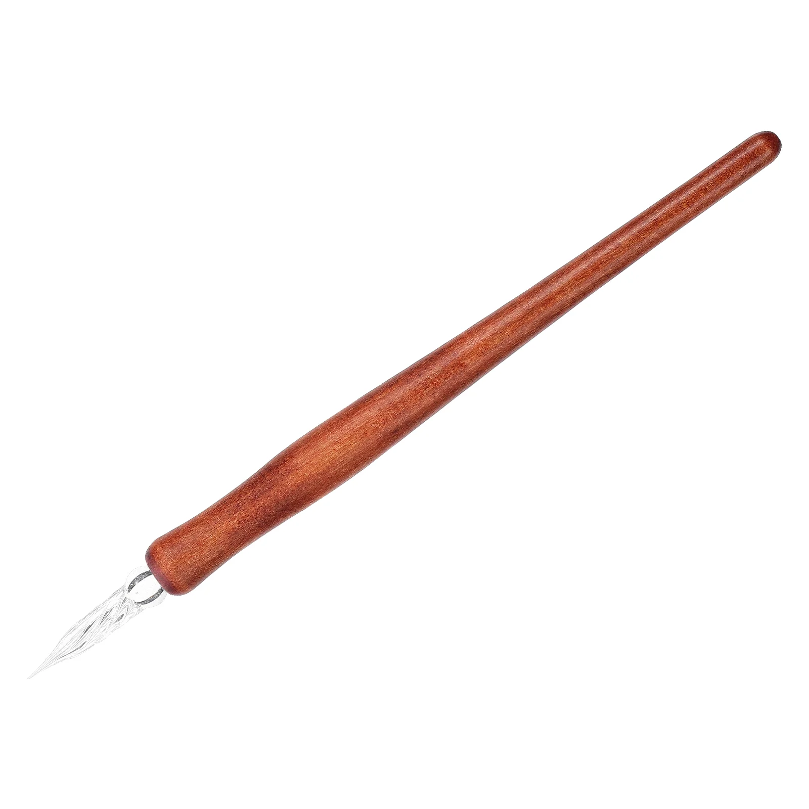 

Ручка для каллиграфии, офисные канцелярские товары, старомодные стеклянные чернила для рисования, подпись, деревянные студенческие японские ручки, кисть