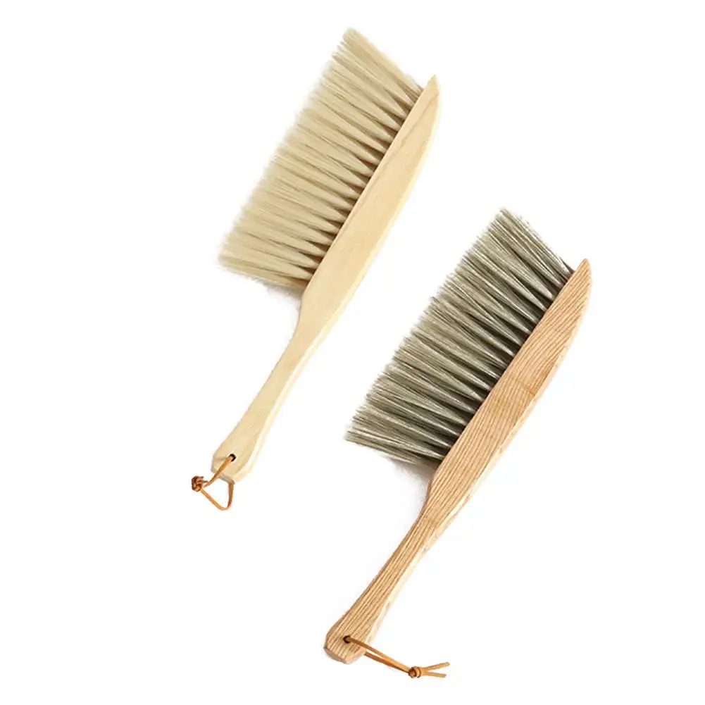 

Hot Sale Wooden Duster Brush Skillful Manufacture Wood Handle Multi-function Dust Brush Furniture Household Cleaning Tool