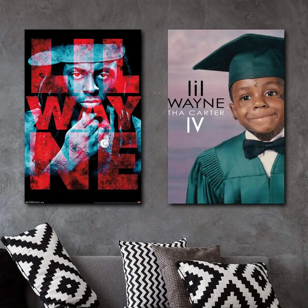 

Lil Wayne Canvas Art Poster and Wall Art Picture Print Modern Family bedroom Decor Posters