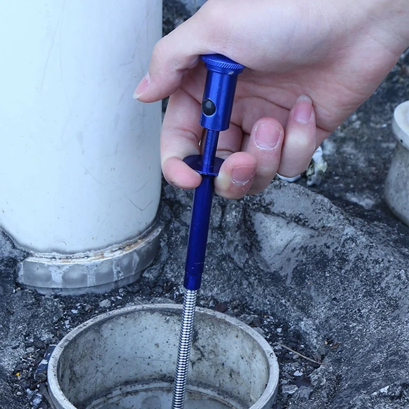 Металлический захват 4-Claw светодиодный магнитный длинный пружинный автомобиля