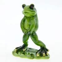 creative nordic garden potted bonsai home decoration funny pee frog festival doll resin ornaments crafts