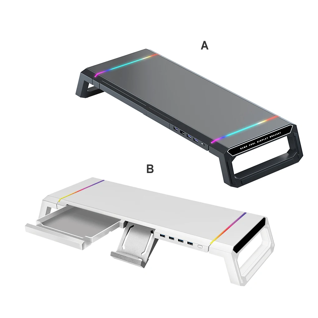 

Настольная подставка для монитора компьютера с 4 USB-портами