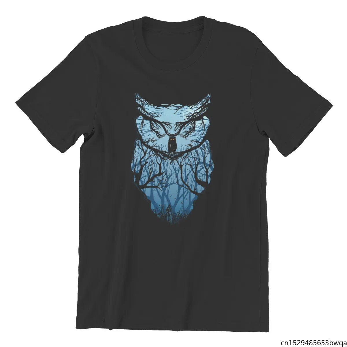 

Rising Owl Funny Kawaii T-shirts Men's T-shirt Unisex Tee