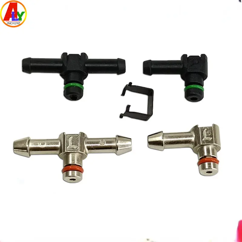 

1PCS Diesel Engine Injector Return Pipe Leak Off Oil Pipe Connector T/L-type for 4JJ1 Denso Isuzu 4KH1 D-MAX Parts 8973152312