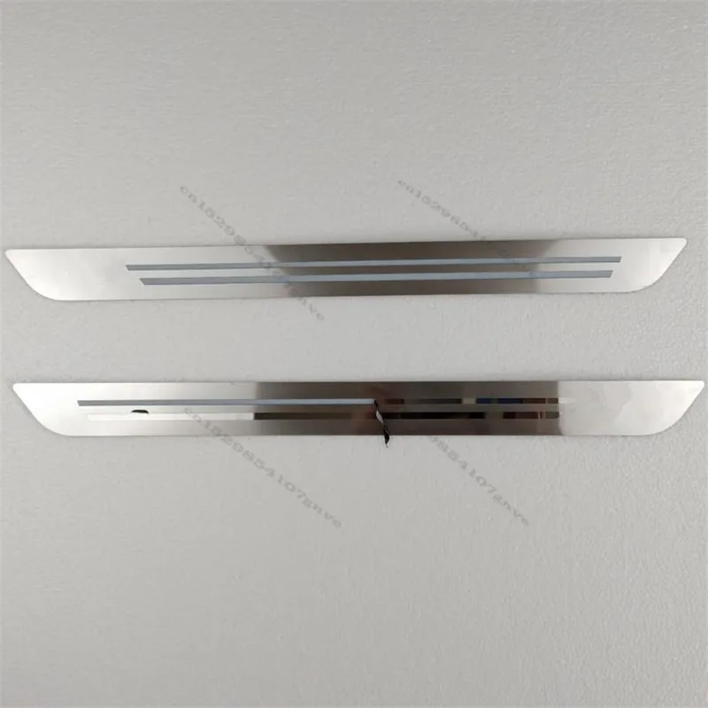 

Ultrathin Stainless Steel Door Sill Scuff Plate Articlefor For Citroen DS3 Door Sill Protectors Cover