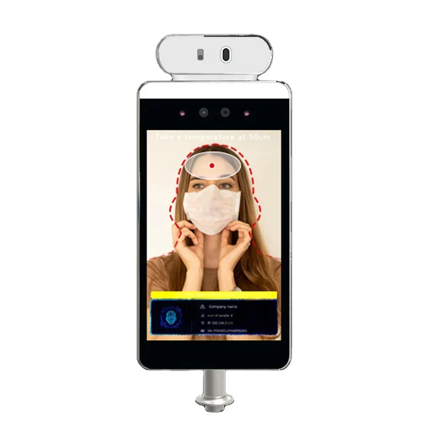 

Аппарат Ai для распознавания лиц с измерением температуры