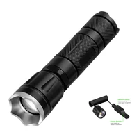 940nm infrared led flashlight zoom ir illuminator vcsel laser night vision tactical hunting torch adjusable with press switch