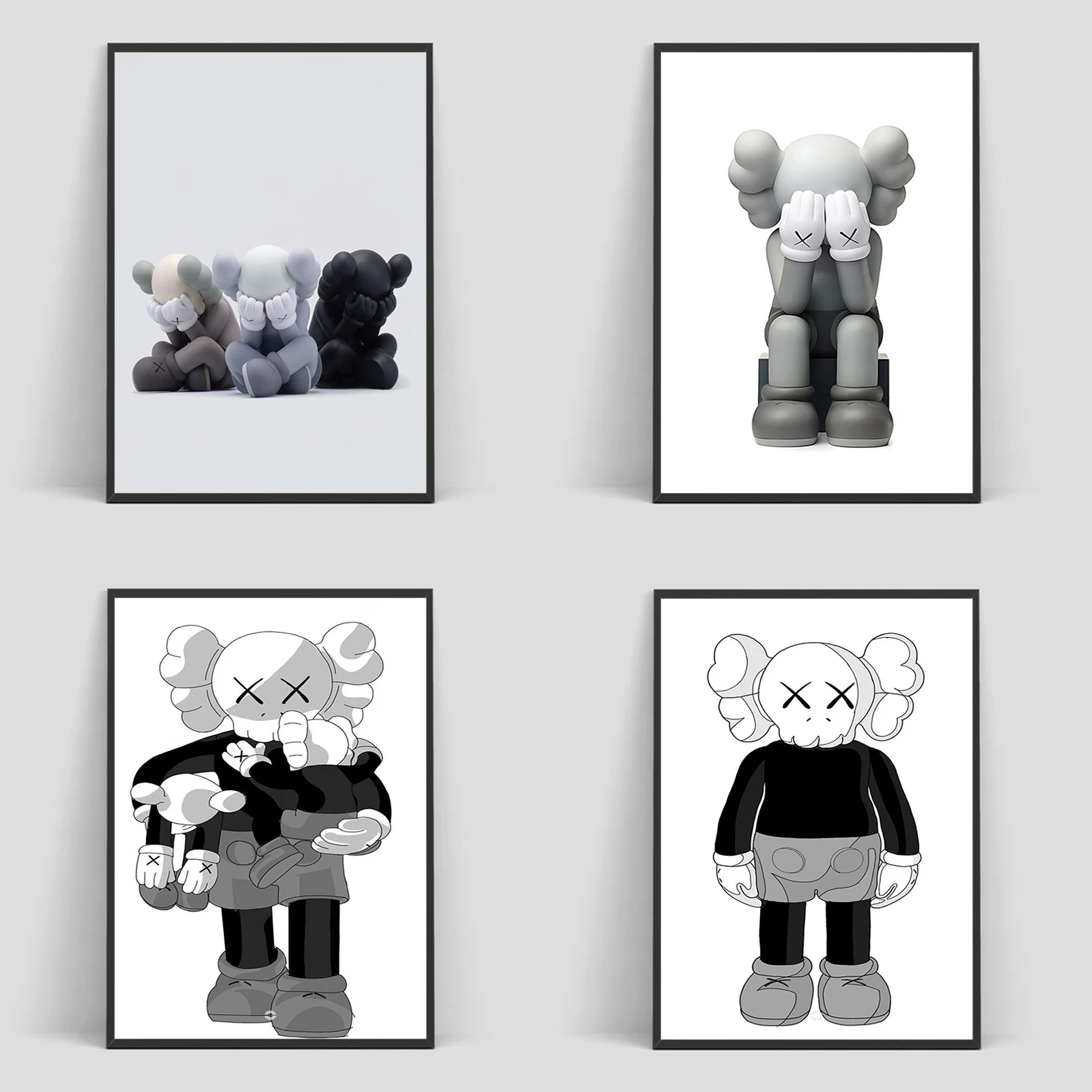 K-kaw-art статуя плакаты для украшения стен предметы вещи спальни дома Декор комнаты