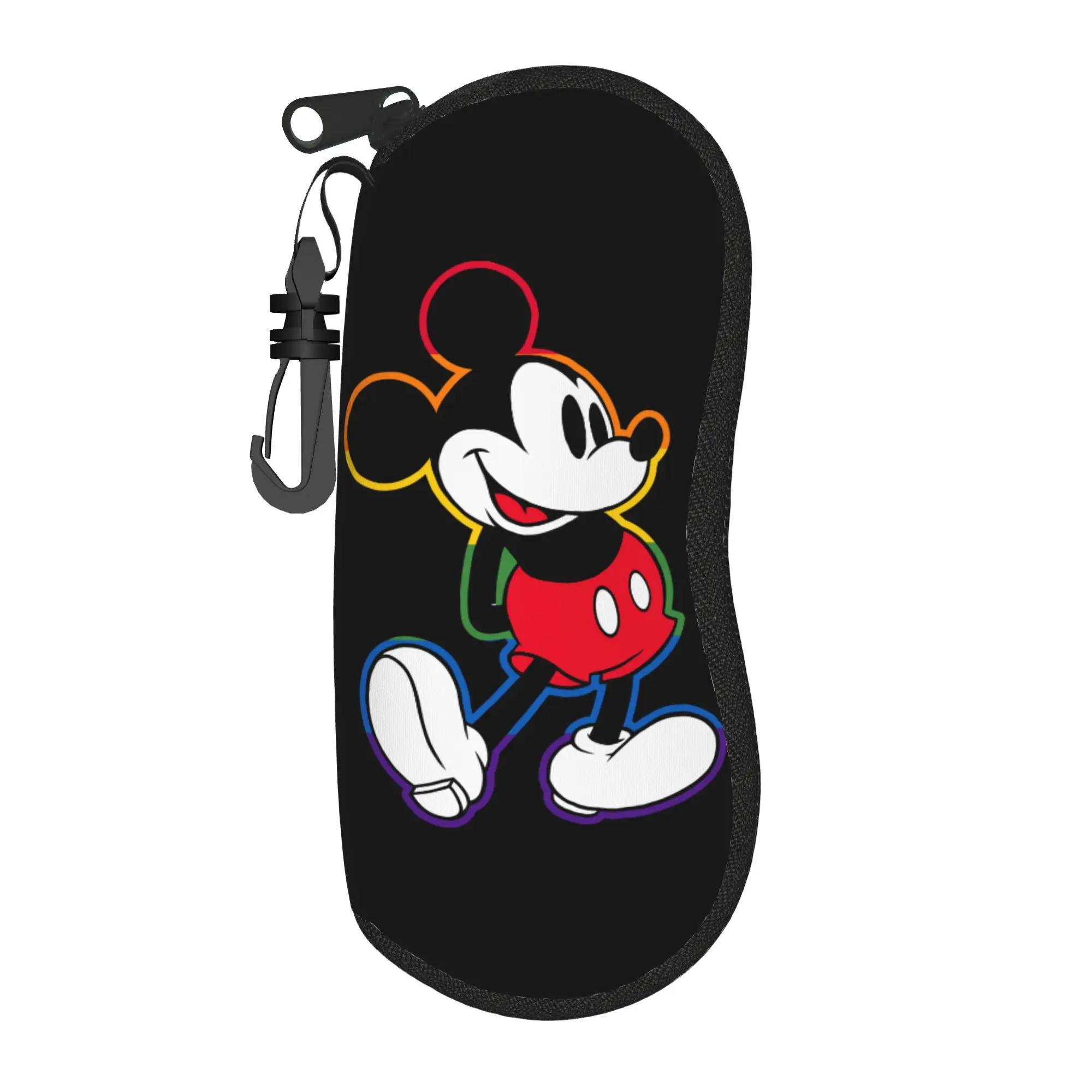 Фото Футляр для очков Mickey's для мужчин и женщин, защитный, на молнии, для чтения, противоударный, для контактных линз №1