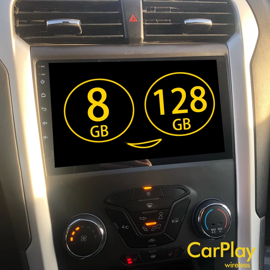 128 Гб ПЗУ Android 13 радио 2Din для Ford Mondeo 5 2014 - 2019 навигация GPS сенсорный экран стерео