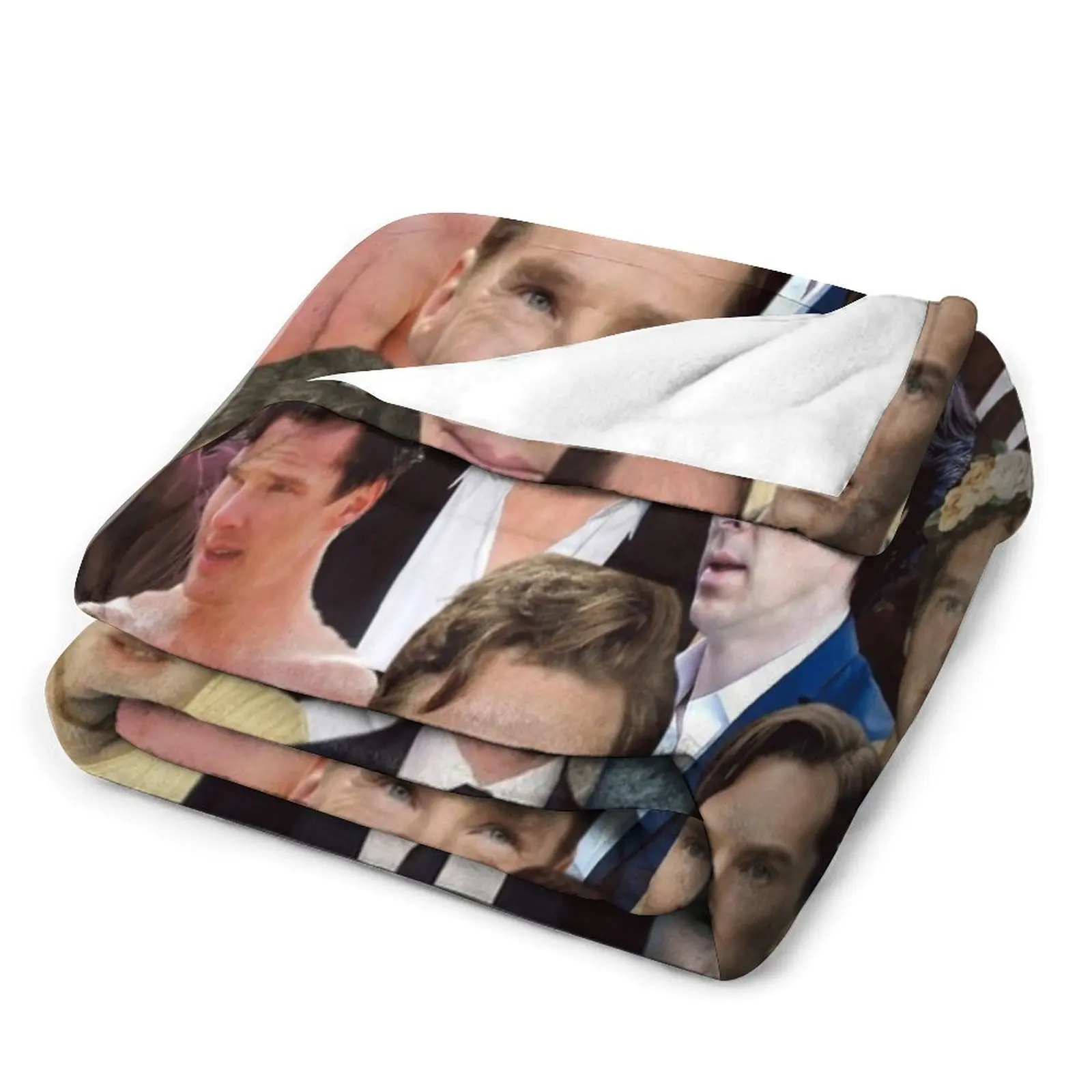 Плед спальный мешок подвижные одеяла с коллажем