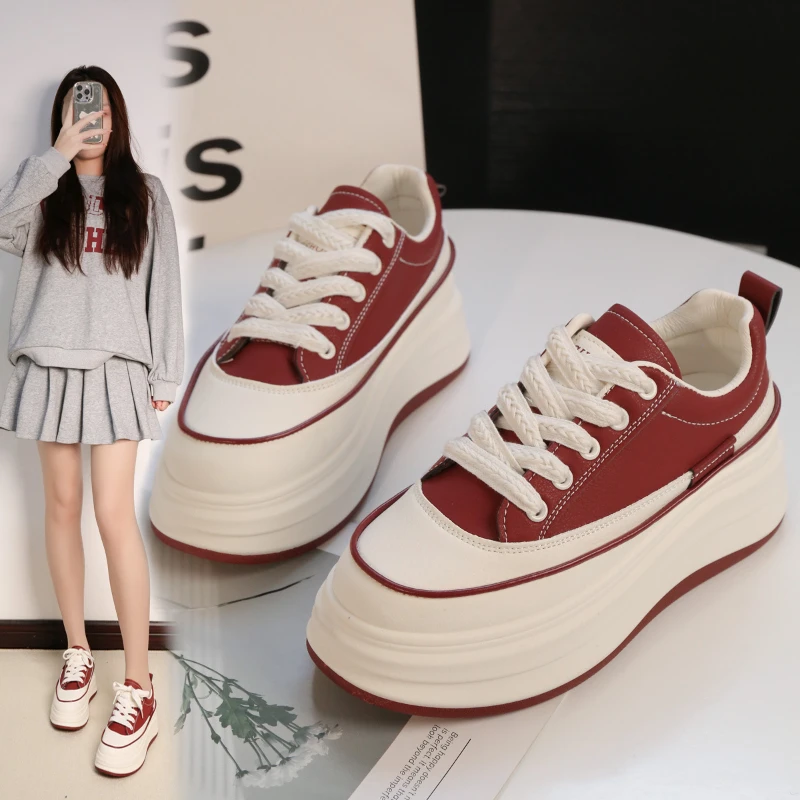 Женская обувь весна 2024 новые маленькие белые туфли уличные для студенток