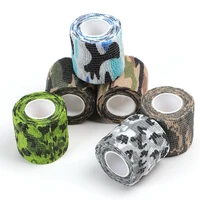 6pcs camouflage tattoo needle accessories disposable tattoo elastic handle bandage color shockproof non slip professional new