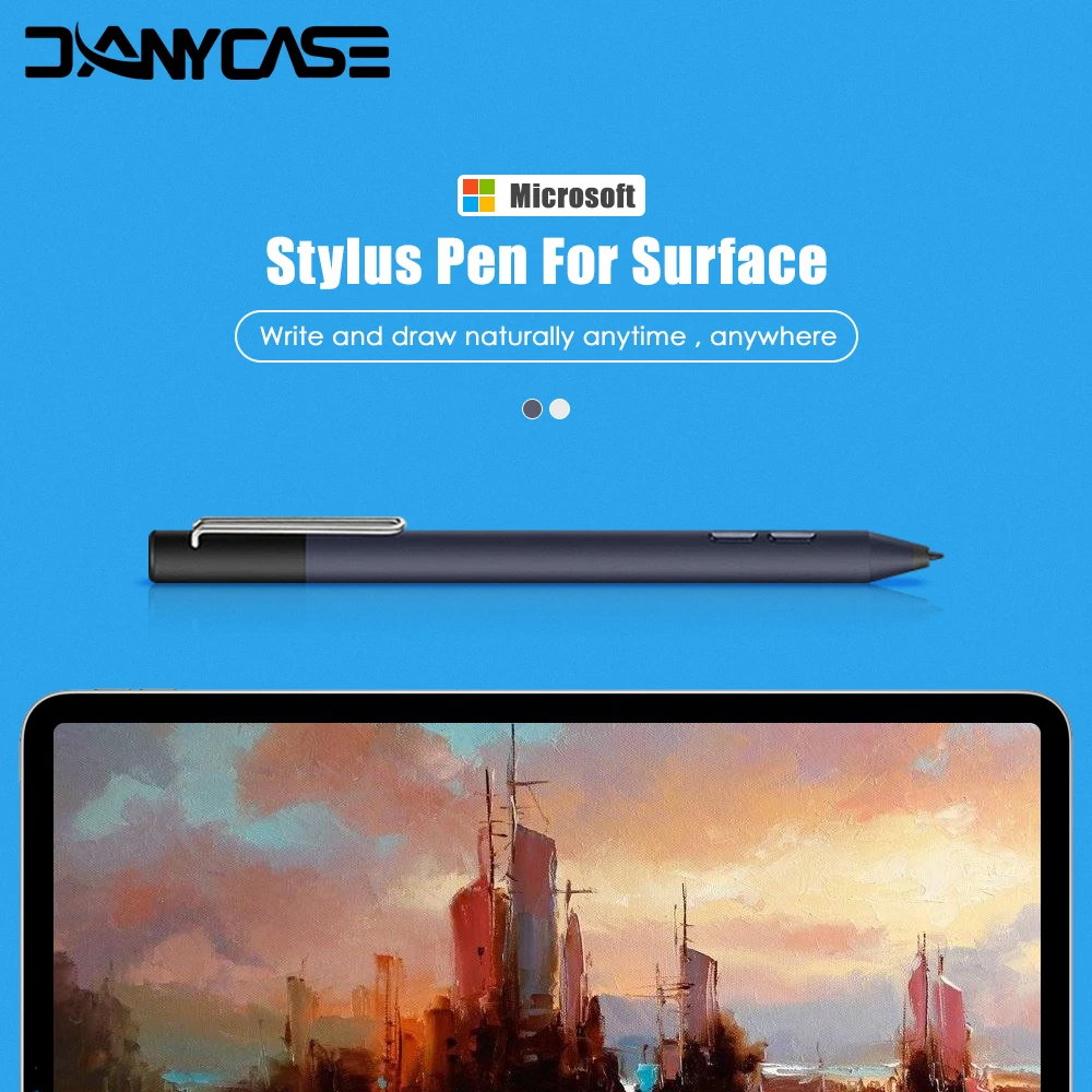 

Стилус для Microsoft Pro7 Pro6 Pro5 Pro4 Pro3 Tablet Surface Studio Go Book 1/2 подавление ладони Сенсорное чувствительное перо
