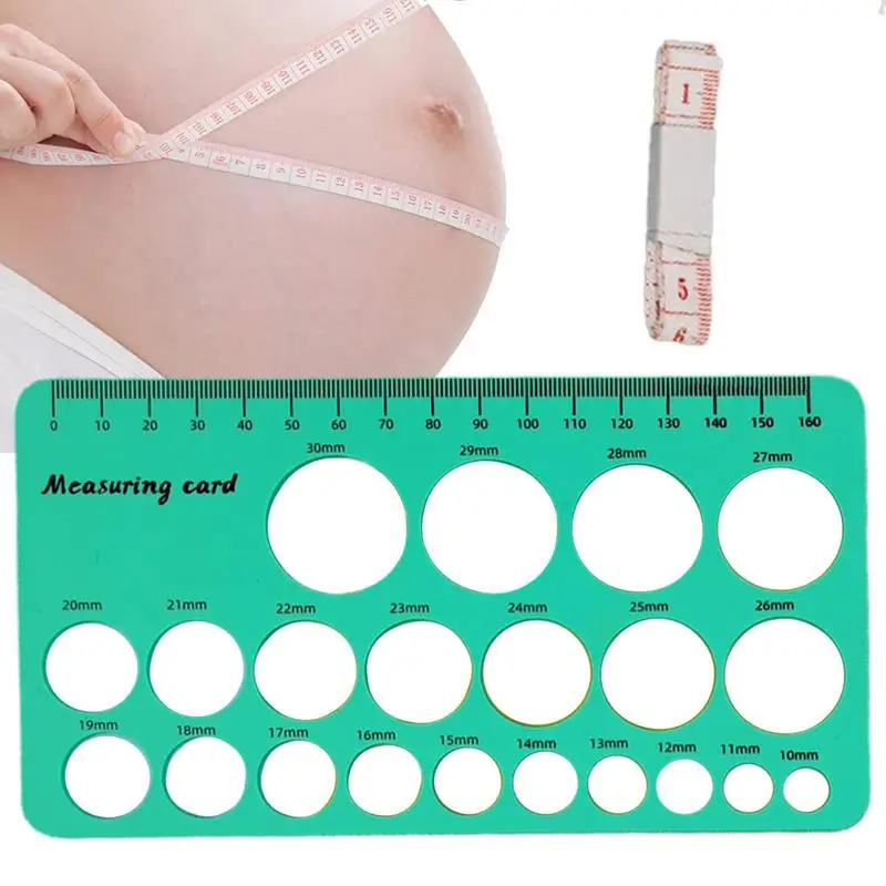 

Flange Size Measure For Nipples Silicone Circle Template For Drawing Nipple Ruler For Flange Sizing With Soft Rule Nipple Sizer