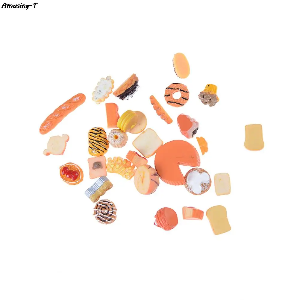 

DIY благоустройство дома ремесла Миниатюрный Кукольный дом Декор 10 шт. мини Еда орнамент для микро ландшафтного дизайна