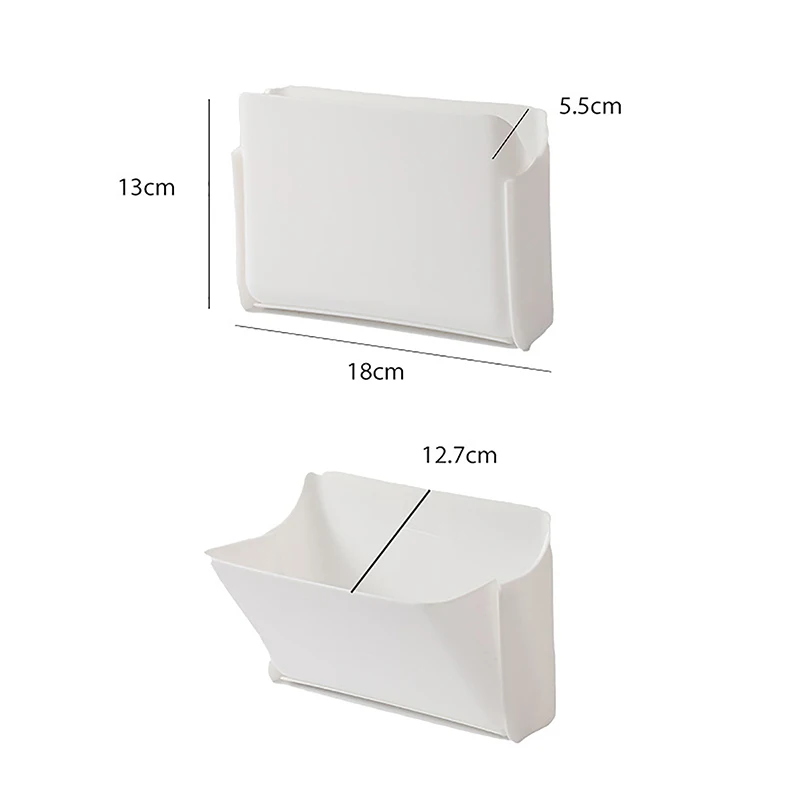 Настенные Коробки Для Хранения Органайзер Со Складной Крышкой Ванных Комнат