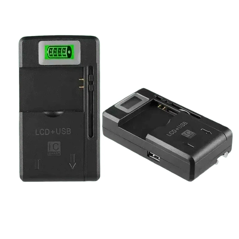 1 шт. зарядные устройства для сотовых телефонов вилка стандарта США ЖК-индикатор